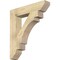 Ekena Millwork Merced Slat Rough Sawn Bracket, Douglas Fir, 6"W x 32"D x 36"H BKT06X32X36MRC06RDF - alternate 1